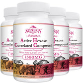 SZCZEKIN bottle showing the 1500mg liposomal hexose compound for daily use.