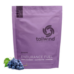 Tailwind Endurance Fuel grape powder ready to mix for sustained energy during workouts