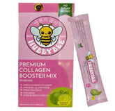 Tala Glow Hubby Bee premium collagen sachet in glass for daily beauty support