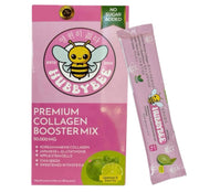 Tala Glow Hubby Bee premium collagen sachet in glass for daily beauty support
