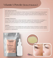 Talsen Chemicals Vitamin A powder texture close-up for precise blending