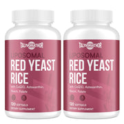 Talyvoriathor liposomal red yeast rice bottle highlighting enhanced absorption