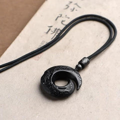 Tamhope necklace in box, ready for gifting.