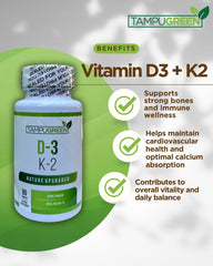TAMPUGREEN bottle closeup of capsules for daily wellness