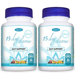 TAOTERS 15 Day Cleanse bottle front for gut detox support