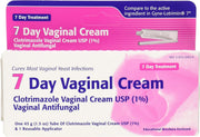 TARO Clotrimazole 7-day cream tube for a routine vaginal care regimen