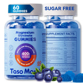 TasoMomi Magnesium Glycinate Gummies bottle for daily wellness and energy support