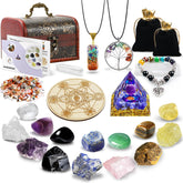 Tatoodaa 7 Chakra Stones for meditation and balance