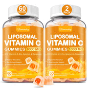 Tcemundry liposomal vitamin C gummies in a jar for daily immune support