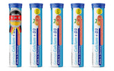 T&D German Calcium + D orange-grapefruit tablets in bottle for daily citrus boost