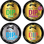 TeaZa Herbal Energy Pouch Mixed Pack front view for quick on-the-go pick-me-up.