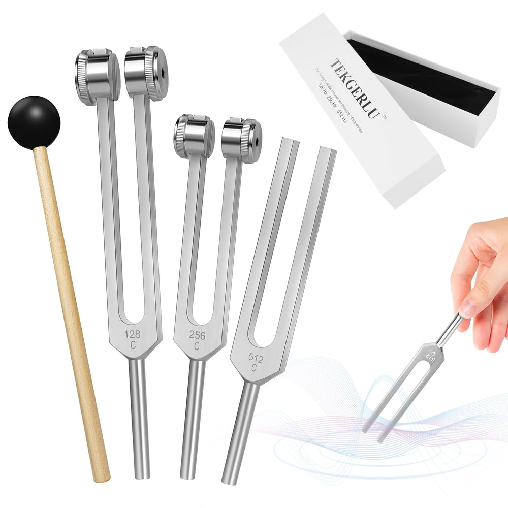 TEKGERLU 128Hz tuning fork for precise resonance in sound practice.