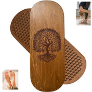 TENGRY Sadhu Board aluminum nails close-up for precise foot acupressure during practice