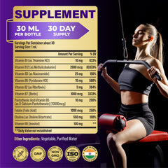 Tenmido bottle label shows vegan, alcohol-free formulation.