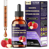 Tenmido 11-in-1 Bacopa Drops bottle with label highlighting cognitive support