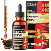 Tenmido 4in1 chlorophyll drops bottle ready for daily wellness use