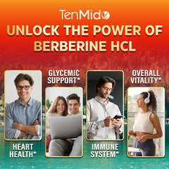 Tenmido Berberine drops bottle label closeup illustrating quality and formulation.