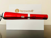 Terawave Terahertz Wand front view showing compact design for relaxation sessions.