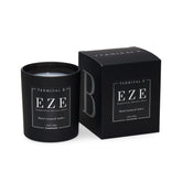 Terminal B EZE bottle in matte black vessel enhances modern decor with refined scent.