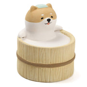 Terra Distribution Bathing Dog aroma ceramic diffuser adds subtle fragrance to a cozy space.