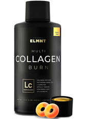 TERRA ELMNT Peach Shot bottle shows peach flavor and daily beauty support.