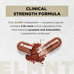 Terra Elmnt capsules visible in a bottle for daily use.