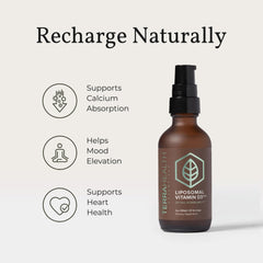 Terra Health Essentials liquid supplement dropper image for precise daily intake