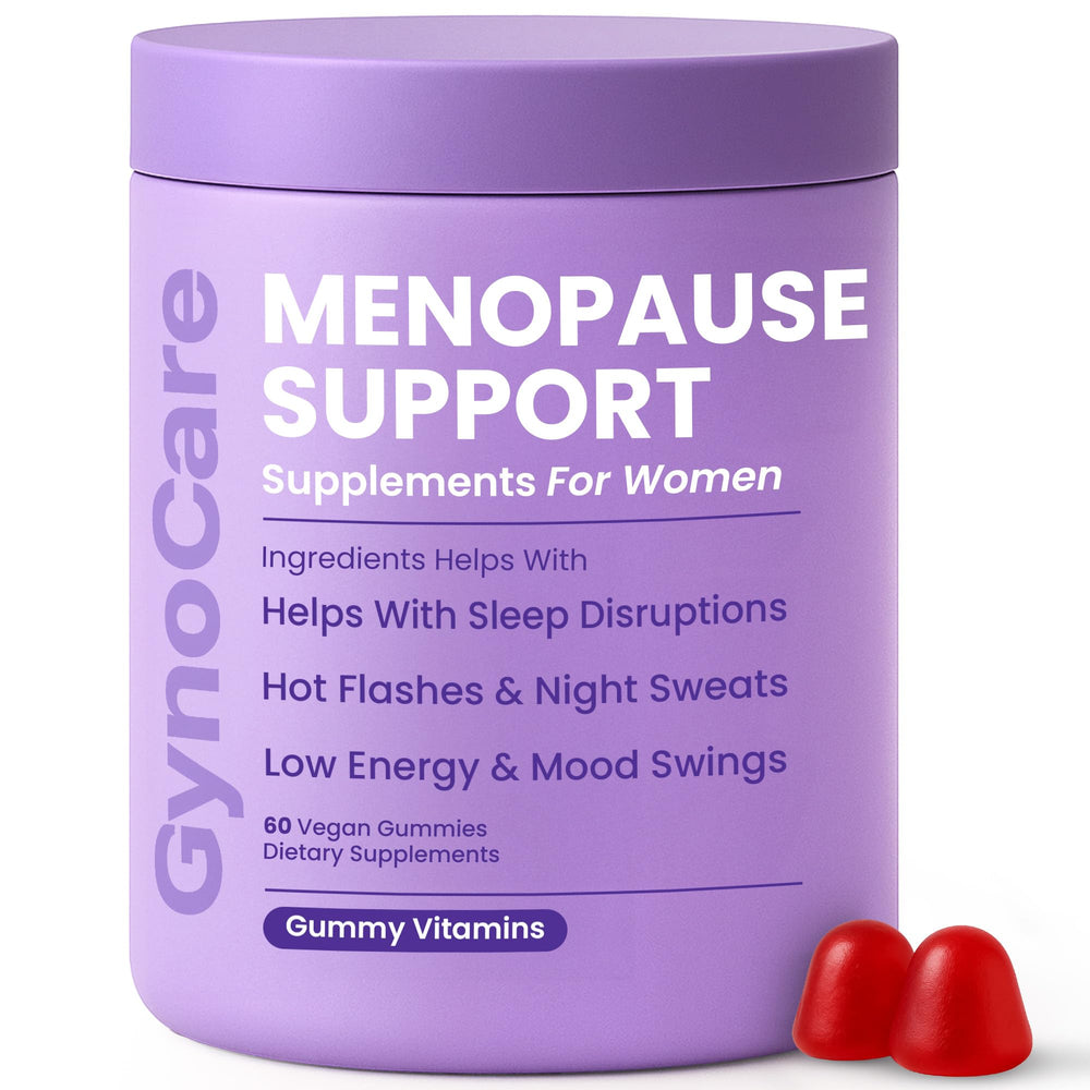 Terramed Just Think Comfort menopause gummies bottle, hormone-free relief for hot flashes