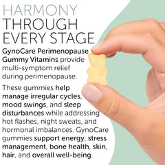 Terramed Just Think Comfort perimenopause gummies close-up showing vibrant color.