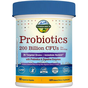 Terranics Daily Probiotics bottle front for daily gut balance.