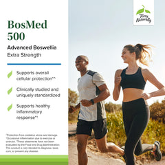 BosMed label closeup emphasizing allergen-free, clean ingredients