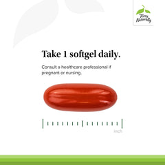 Terry Naturally CoQ10 BioActive bottle opening reveals convenient one-per-day capsules.