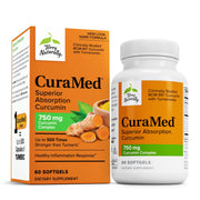 Terry Naturally CuraMed 750mg bottle for daily antioxidant wellness.