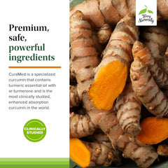 Terry Naturally CuraMed visual emphasizing enhanced curcumin absorption