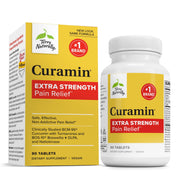 Terry Naturally Curamin Extra Strength bottle for joint and muscle support.