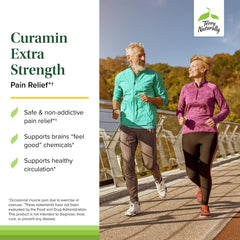 Terry Naturally Curamin Extra Strength label showing BCM-95 curcumin and boswellia.