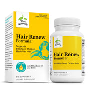 Terry Naturally Hair Renew bottle on shelf for daily hair support.