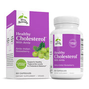 Terry Naturally Healthy Cholesterol with Amla bottle front promotes heart-friendly daily routine