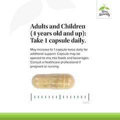 Terry Naturally Propolis Extract EP300 opened capsule mix demonstrates versatile consumption