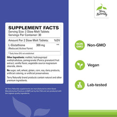 Graphic illustrating Sublinthion absorption technology powering better uptake of glutathione.
