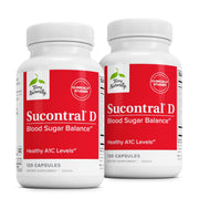 Terry Naturally Sucontral D bottle front with metabolism-friendly capsules.