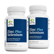 Terry Naturally Zinc Plus Selenium bottle suggesting immune support potential