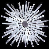 Tessco for you selenite wand closeup highlighting pure white crystal energy