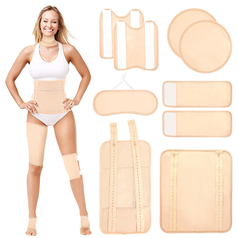 Texpot Castor Oil Pack Wrap neck – adjustable fit for targeted neck comfort and easy wear.