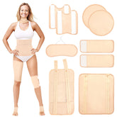 Texpot Castor Oil Pack Wrap neck – adjustable fit for targeted neck comfort and easy wear.