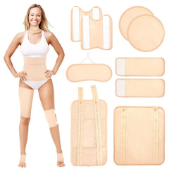 Texpot Castor Oil Pack Wrap neck – adjustable fit for targeted neck comfort and easy wear.