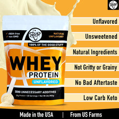 TGS Nutrition Whey Unflavored in shaker cup delivering smooth, clump-free mix.
