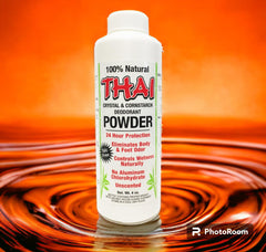 Thai Deodorant Stone no aluminum chlorhydrate formula for clean use.