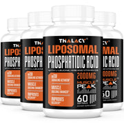 Thalacy 2000mg Liposomal PA bottle front view for potential muscle support.