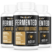 Thalacy Spermidine Wheat Germ Capsules bottle for daily wellness.
